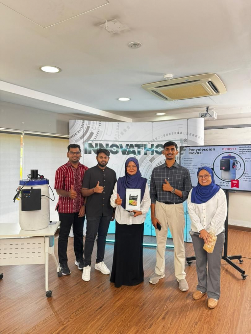 Pelajar UMPSA bangunkan Cropfit Compost Maker bantu petani cendawan urus sisa secara lestari