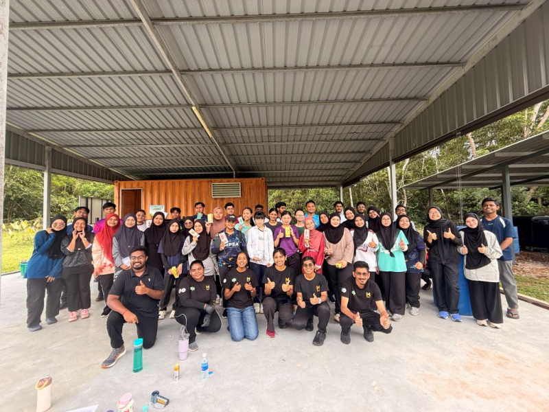 Pelajar UMPSA lancar inisiatif hijau ubah sisa makanan jadi baja