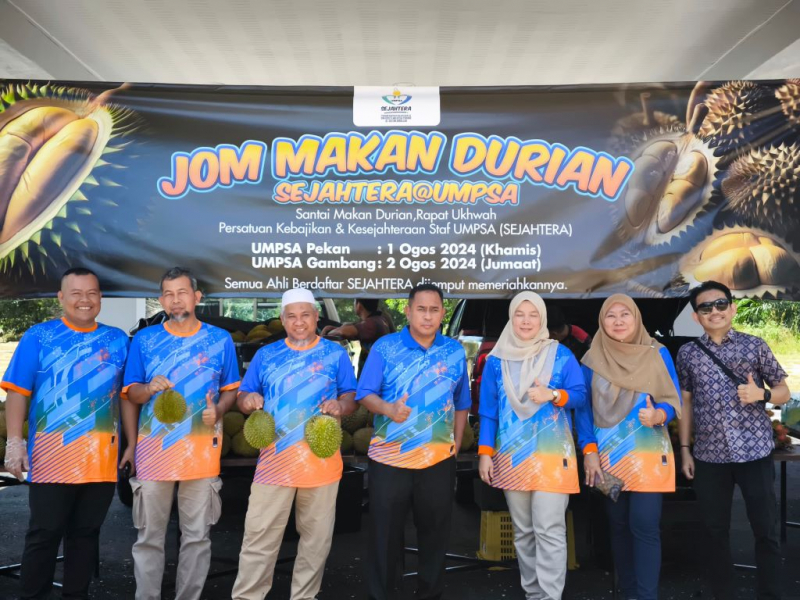 Program Jom Makan Durian santuni ahli SEJAHTERA dapat sambutan