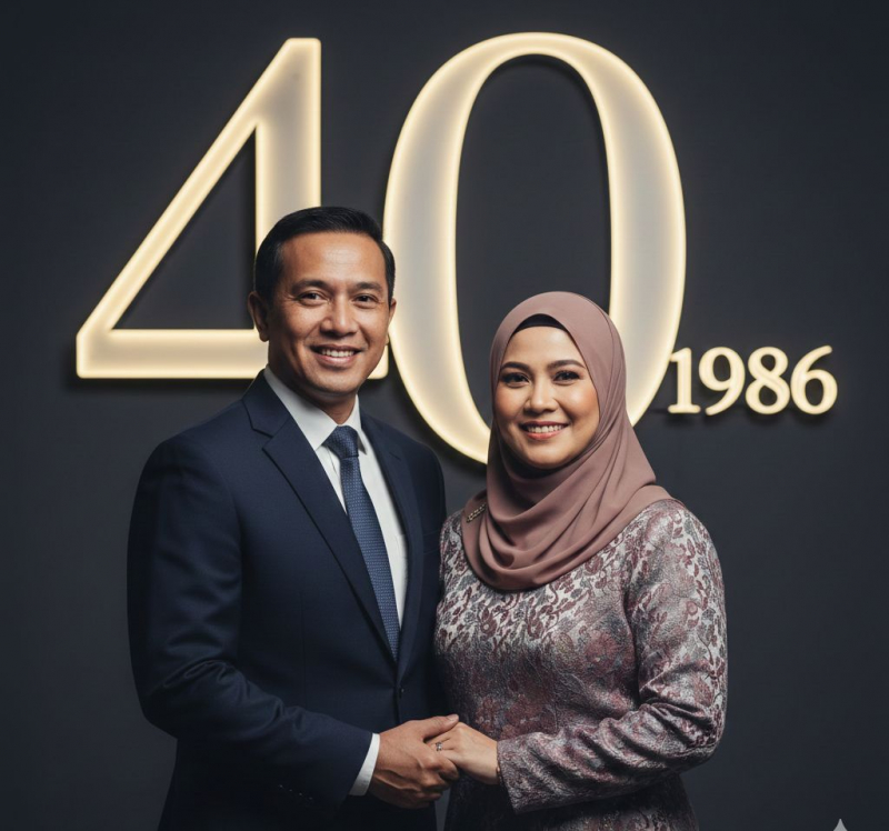 Lelaki itu berdiri di hadapan cermin pada sebuah pagi yang hening di tahun 2026, memerhati garis halus yang mula melakar peta pengalaman pada hujung matanya. Dilahirkan pada tahun 1986, dia kini berada tepat pada koordinat empat puluh tahun, sebuah angka yang bukan sekadar catatan kronologi tetapi merupakan kemuncak evolusi biologi dan spiritual yang paling kritikal dalam kewujudan seorang insan. 