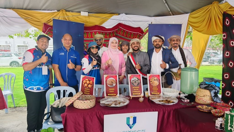 Reruai Yaman UMPSA tarik perhatian di MAGNET 2026, tonjol sajian tradisional dan barangan antik