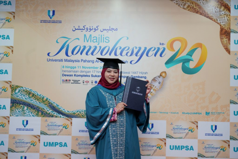 Sambung belajar di UMPSA buka peluang kenaikan pangkat staf Tabung Haji