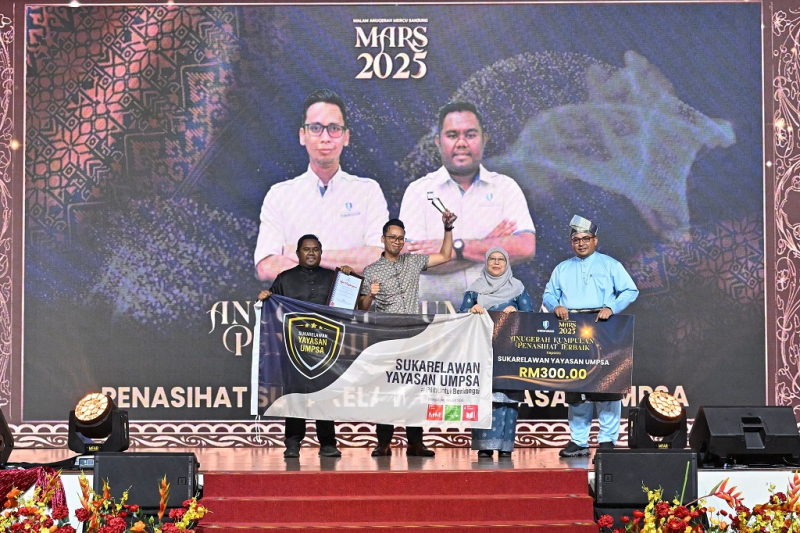 Sukarelawan Yayasan UMPSA dinobat Kumpulan Penasihat Terbaik MARS 2025