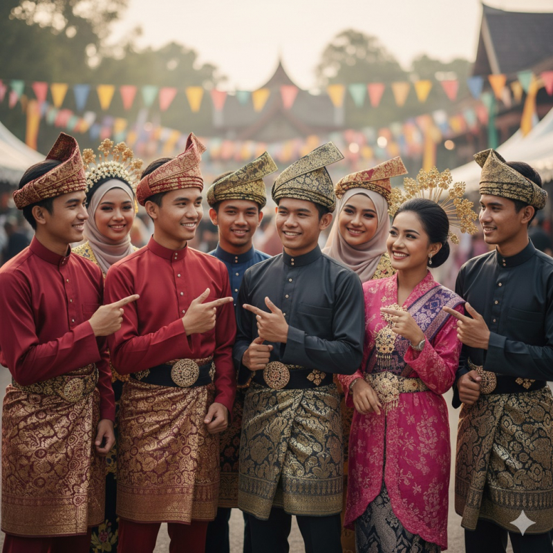 Tanjak Melayu Lambang Kejuruteraan Budaya dan Jati Diri Mahasiswa
