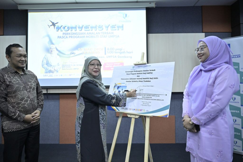 UMPSA anjur Konvensyen Perkongsian Amalan Terbaik Pasca Mobiliti Staf 2025