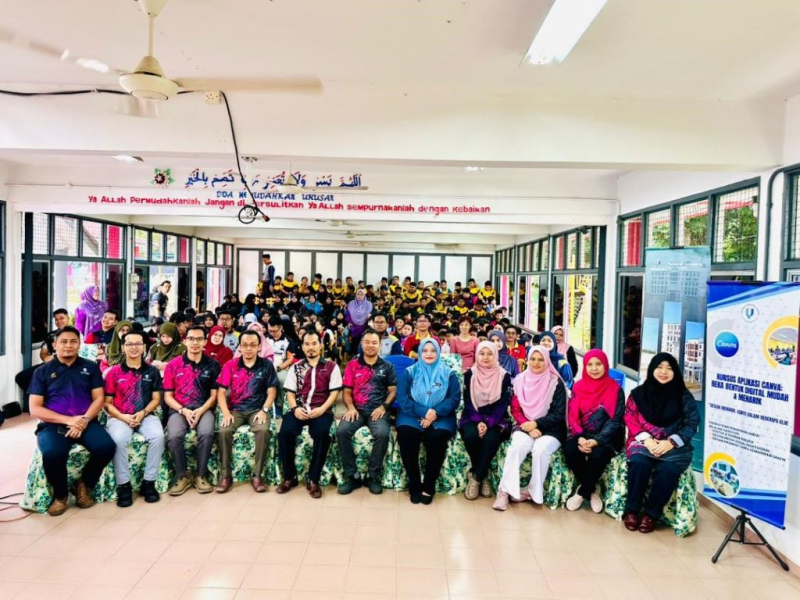 UMPSA anjur program CSR cetus transformasi digital sekolah luar bandar