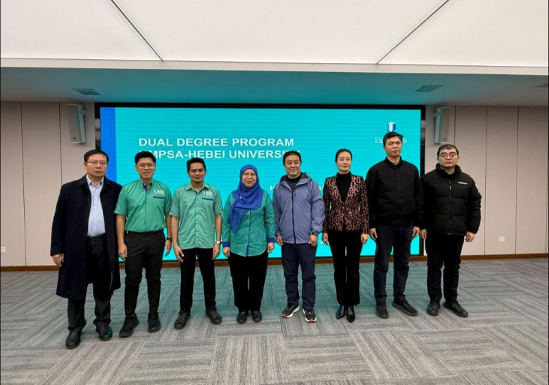 UMPSA dan Hebei University memperluas kolaborasi bakal tawar program ijazah dual