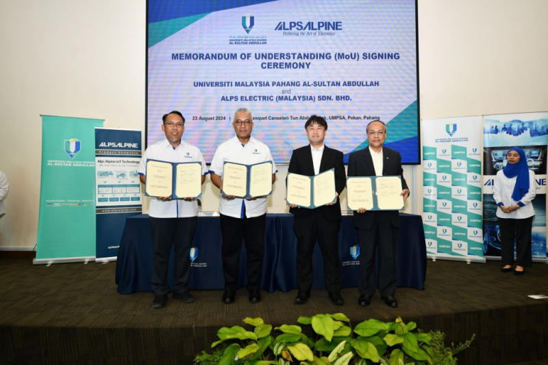 UMPSA jalin kerjasama dengan Alps Electric (M) Sdn. Bhd.