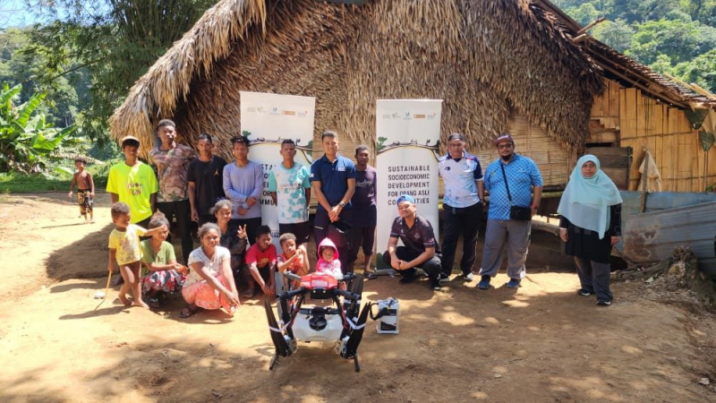 UMPSA laksana Program Khidmat Komuniti Orang Asli berasaskan pendekatan teknologi lestari