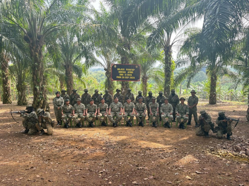 UMPSA memperkukuh peranan pelajar dalam pertahanan negara melalui Kursus Asas Perajurit Muda Sukarela (APMS) Siri 3/2025 Rejimen 505 Askar Wataniah