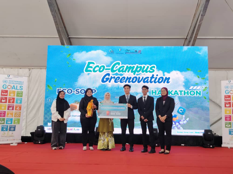 UMPSA perkasa inovasi pelajar melalui Eco-Campus Greenovation Hackathon Pitching