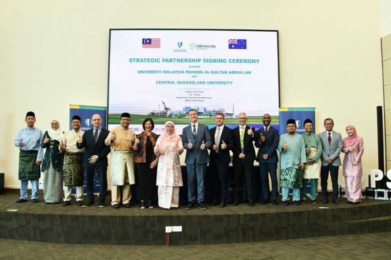 UMPSA perkukuh kerjasama antarabangsa dengan CQUniversity Australia dalam Program Dual PhD dan Sarjana