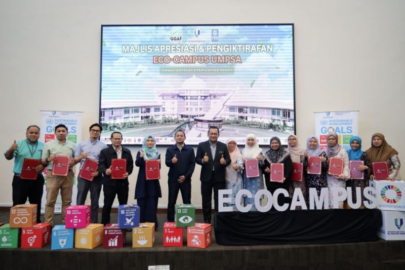 UMPSA teraju kelestarian negara, 20 pensyarah diiktiraf sebagai ESG Professional