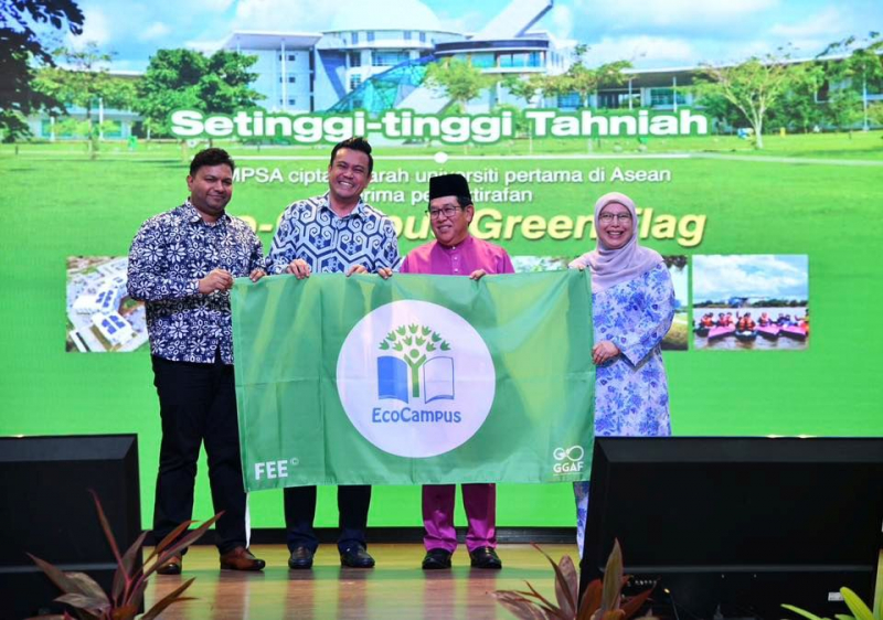 UMPSA terima pengiktirafan EcoCampus Green Flag Pertama ASEAN
