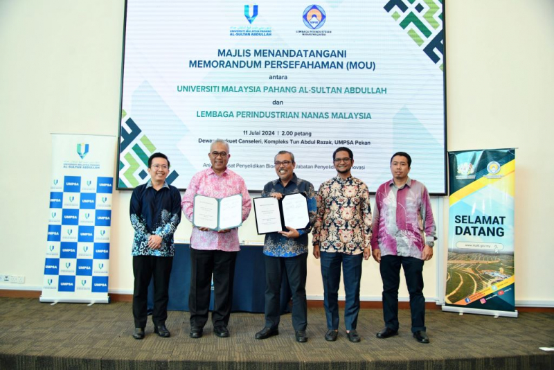 UMPSA teroka kerjasama industri nanas bersama Lembaga Perindustrian Nanas Malaysia (LPNM)