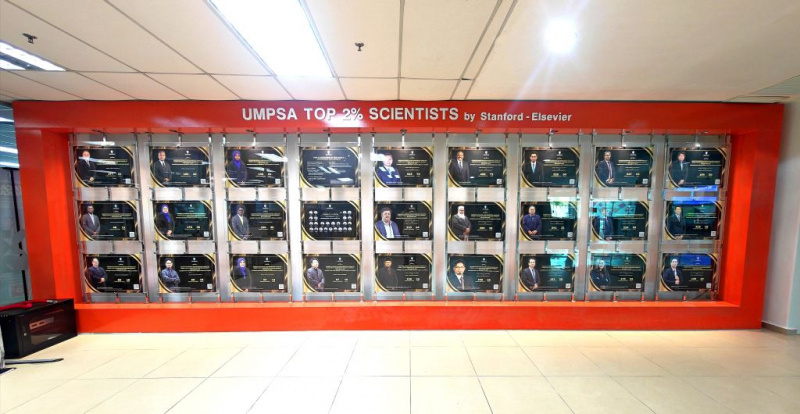 UMPSA celebrates 25 World Top 2% Researchers through Wall of Fame initiative