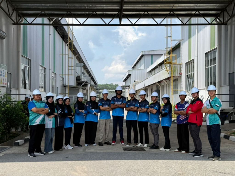 Mahasiswa UMPSA Teroka Teknologi Hijau di Nextgreen Pulp and Paper