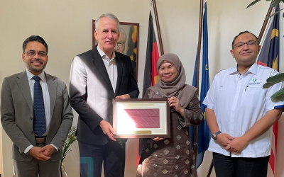 A courtesy visit from UMPSA to the Official Residence of the German Ambassador to Malaysia to strengthen international partnership