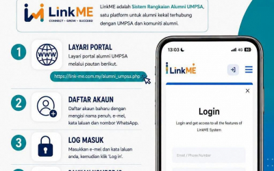 UMPSA perkenal Portal Sistem Rangkaian ‘LinkMe’ platform interaktif alumni