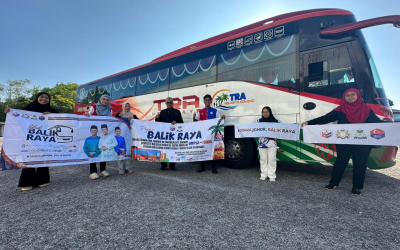 UMPSA prepares 17 buses for the benefit of 600 students heading home to celebrate Aidilfitri