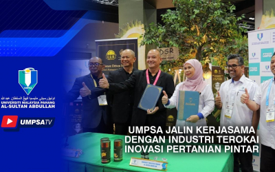 UMPSA JALIN KERJASAMA DENGAN INDUSTRI TEROKAI INOVASI PERTANIAN PINTAR