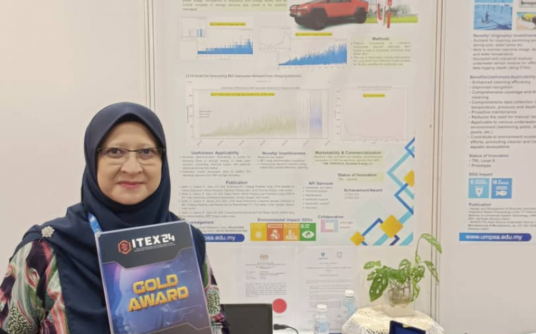 Profesor Madya Dr. Roslinazairimah hasilkan perisian ramal penggunaan elektrik bagi kereta elektrik