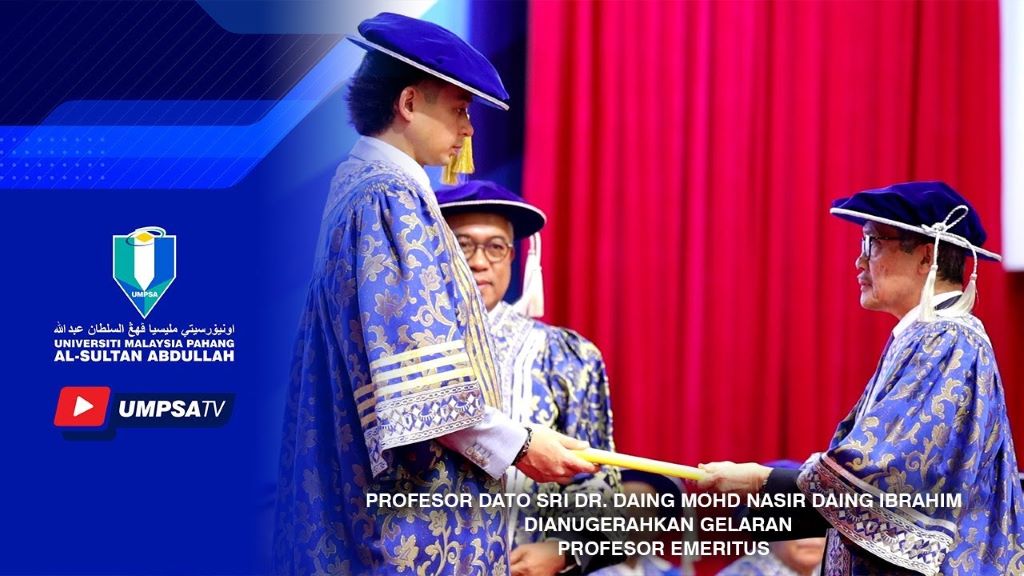 Profesor Dato Sri Dr Daing Mohd. Nasir Daing Ibrahim dianugerahkan gelaran Profesor Emeritus