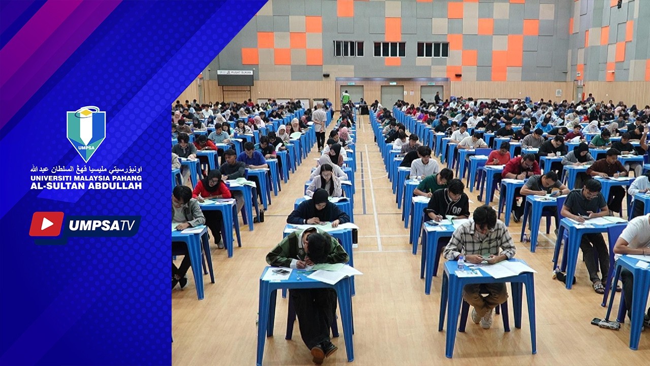 Hari pertama peperiksaan di UMPSA bermula